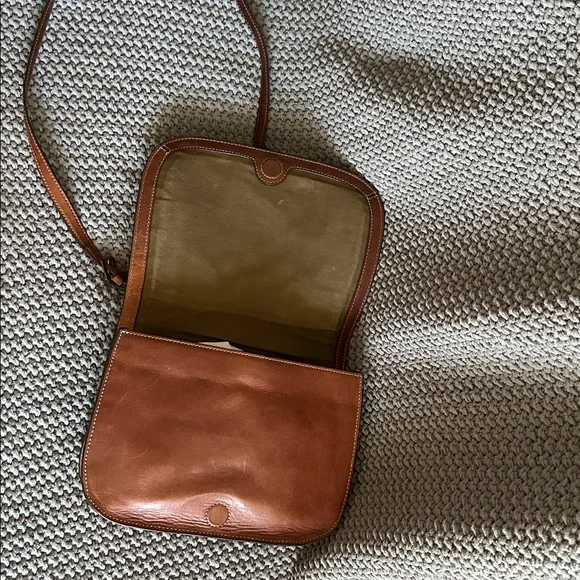 RLL Brown Woven Leather Crossbody Bag - Picture 4 of 6